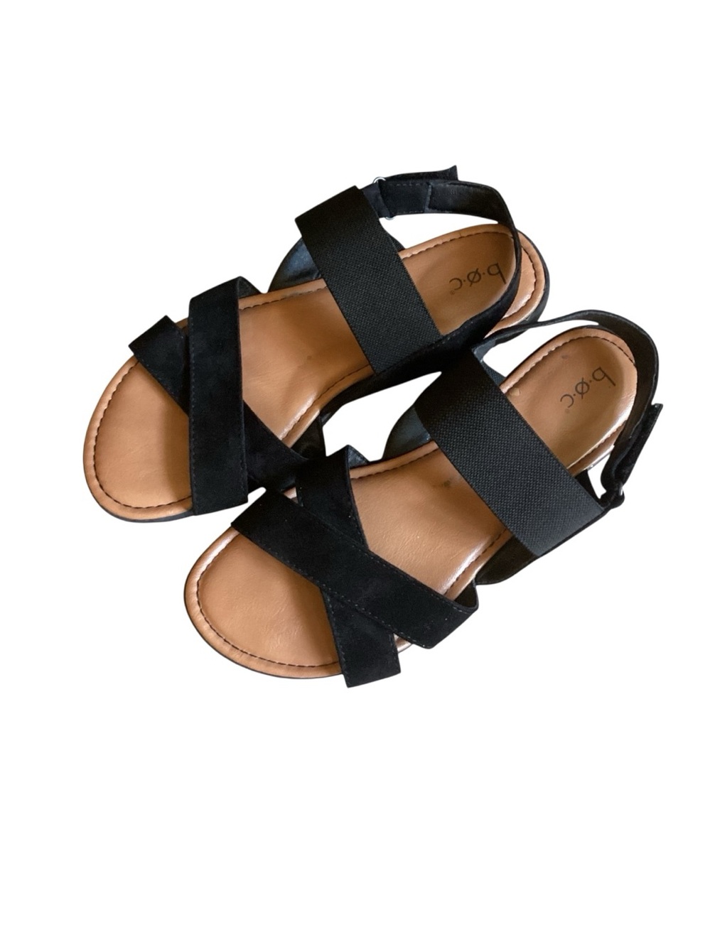B.O.C. Black Concept Cathy Strappy Comfort Sandals Size 10